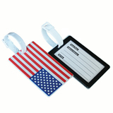 American Flag Printed Luggage Tag