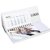 Desk Calendar with Note Pads