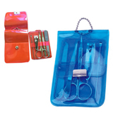 Manicure Set With Plastic Pouch