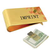 Personalized Brass Money Clip